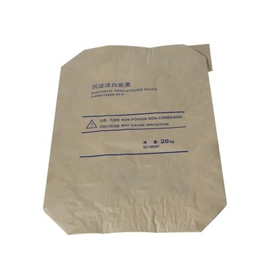 다층 크라프트지 케미컬 페이퍼 백 스퀘어 하부 종이 밸브는 60g-120g/M2를 해고합니다