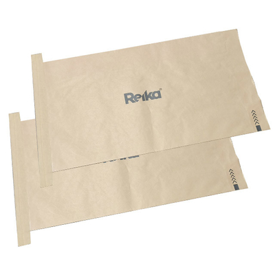 25 킬로그램 크라프트 지 재봉된 열린 입 백 방습 60g - 120g/M2