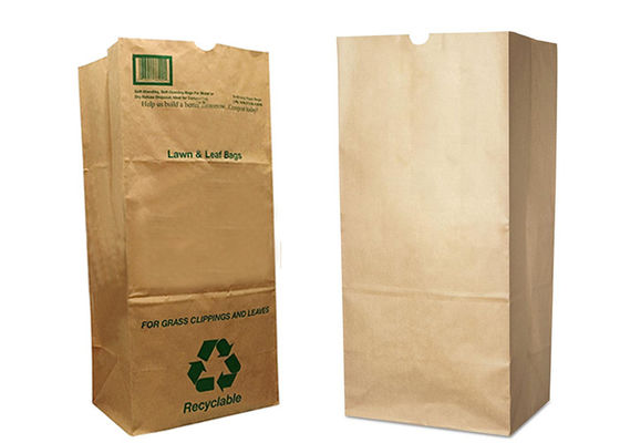브라운 Kraft Eco 친구 Compostable 서류상 쓰레기 봉투 겹켜