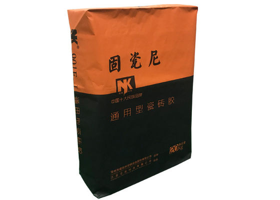 20kg 25kg 40kg 50kg 건조 모르타르 시멘트 가방 다중 벽 종이 가방 타일 접착 밸브 가방 석고 모르타르 퍼티 분말