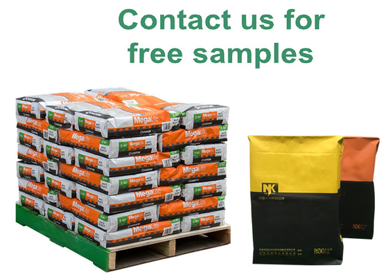 당신의 자체 로고와 15가지 킬로그램 20Kg 25 킬로그램 50 킬로그램 크라프트 지 밸부 가방 패키징 타일 접착제