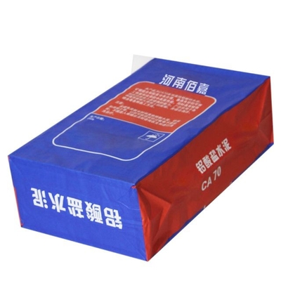 시멘트 3개 가닥을 위한 관례에 의하여 풀칠되는 벨브 Multiwall Kraft 종이 봉지