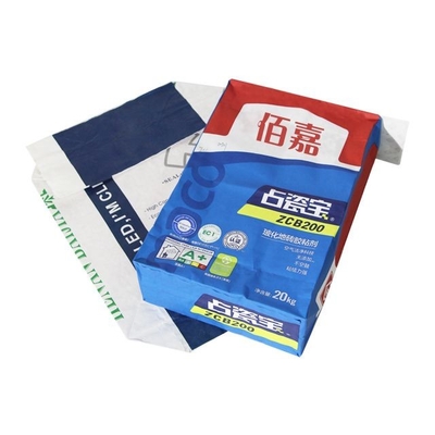 분산 가능한 중합체 분말을 위한 풀칠된 벨브 Multiwall 종이 봉지 Flexo 인쇄