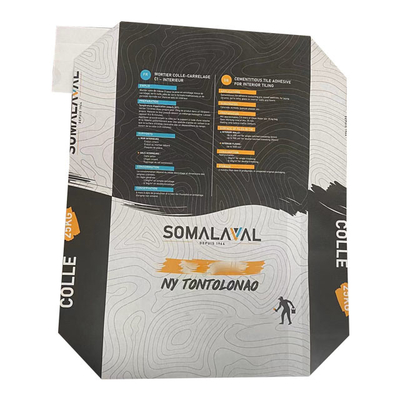 분산할 수 있는 시멘트 종이에 의하여 풀칠되는 벨브 Multiwall 종이 봉지 Flexo 인쇄