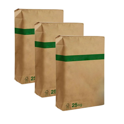 25 킬로그램 40 킬로그램 50 킬로그램 3 층 인더스트리얼 시멘트 패킹 백 마모 방지
