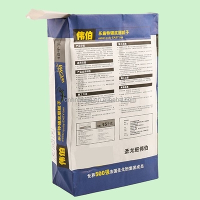 주문을 받아서 만들어진 인쇄 벨브 종이 Multiwall 부대 Eco 친절한 재사용할 수 있는 내구재