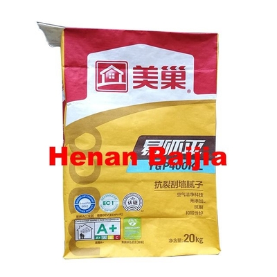 백 OEM 용인되 패키징하는 이산화 티타늄 25 킬로그램 크라프트 지 밸브