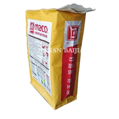 주문화 2-3ply 벨브 부대 Multiwall Kraft 종이 봉지를 받아들이십시오