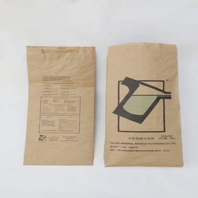 브라운 Kraft 종이 봉지 Eco 친절한 주문을 받아서 만들어진 크기 다중층 3개 가닥 및 인쇄
