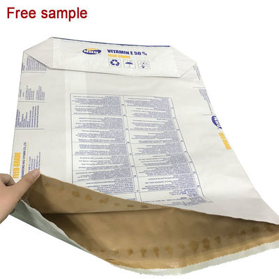 SGS / FDA / ISO9001 다벽 종이 봉지 커스터마이징 크기
