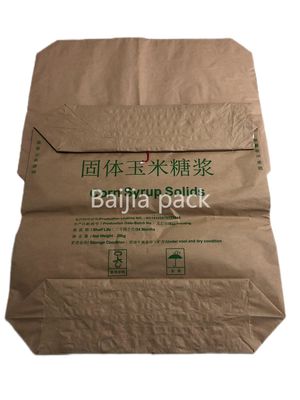 환경 친화적 인 산업용 종이 봉지 맞춤형 인쇄 수분 밀폐