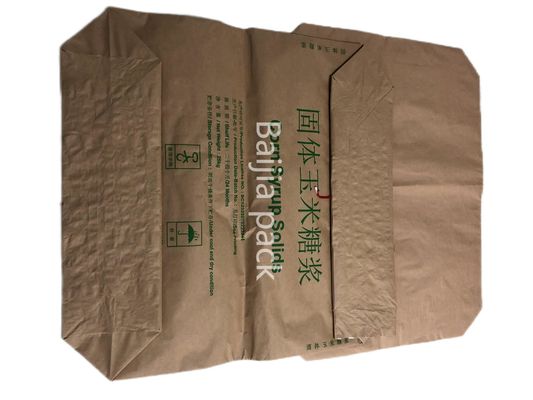 환경 친화적 인 산업용 종이 봉지 맞춤형 인쇄 수분 밀폐