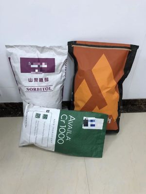 식품 및 화학제품용 PE 내부가 있는 2층 및 3층 크래프트 종이 봉지