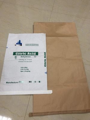 고성능 요구에 맞게 맞춤 꿰매 열린 입 다벽 종이 가방