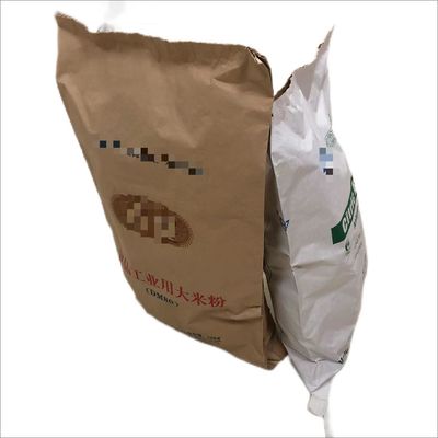 맞춤형 25kg 멀티 벽 종이 가방 꿰매기 가방