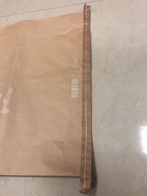 맞춤형 꿰매 열린 입 다중 벽 종이 가방 고성능