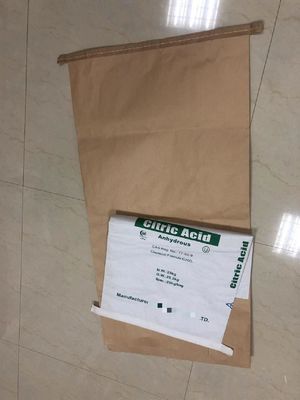맞춤형 꿰매진 바닥 종이 가방 다벽 포장용 필수 부품