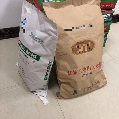환경 친화적 인 매운 오픈 입 다면 벽 종이 봉지 사용자 지정 로고
