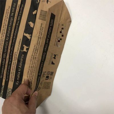 반려동물 쓰레기용으로 특별히 설계된 중량 다벽 종이 봉지
