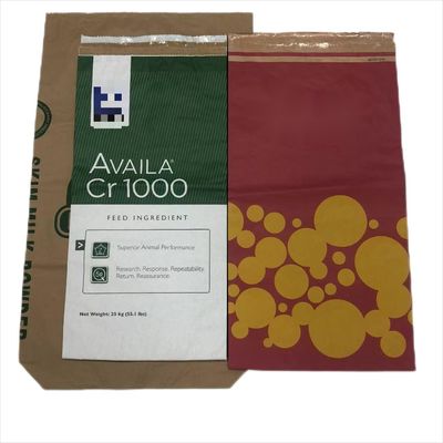 맞춤형 다층 종이 봉지 2층 종이 봉지 3층 종이 봉지