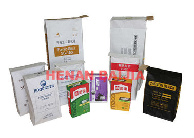 Customizable 벨브를 가진 Multiwall 정연한 밑바닥 재상할 수 있는 Kraft 종이 봉지