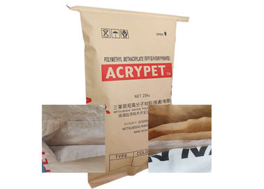 다중 벽 산업 종이는 방습 60g-120g/M2 Kraft 종이 음식 부대를 자루에 넣습니다