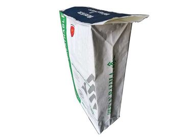 25kg 30kg 50kg 도와 접착성 벽 퍼티 분말을 위한 다중층 Kraft 종이 봉지 벨브 유형