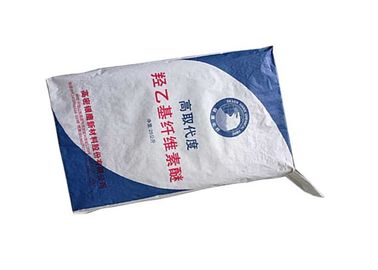 건축재료 시멘트 종이 봉지 직업적인 클리어 텍스트 주문을 받아서 만들어진 로고 인쇄