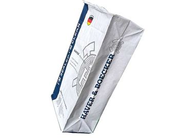 20kg 25kg 50kg 산업 풀칠한 벨브 다중 벽 종이 봉지는 서류상 포장 부대에 시멘트를 바릅니다