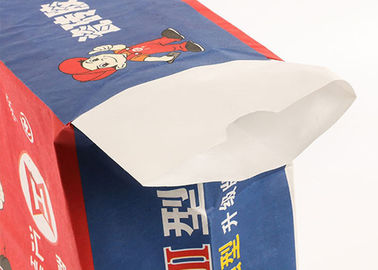 분리되는 영화 박판을 가진 주문을 받아서 만들어진 백색 브라운 Kraft 종이 봉지 사각 바닥
