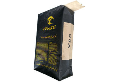 25 KG 50 KG 건조한 박격포 다중벽 Kraft 종이 봉지 종이 봉지를 사용하는 산업 패킹