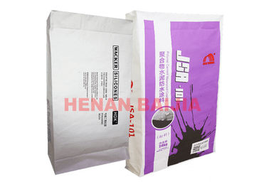 튼튼한 풀칠한 벨브는 다중 벽 서류상 자루를 포장하는 60g-130g/M2 건조한 박격포를 자루에 넣습니다