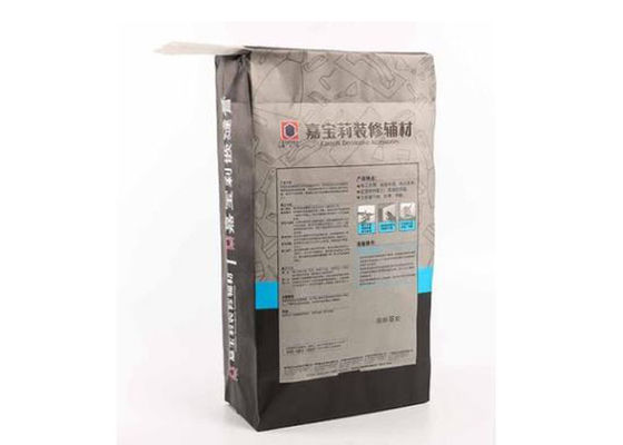 포장 분말을 위한 출구에 의하여 붙이는 벨브 Multiwall 종이 봉지