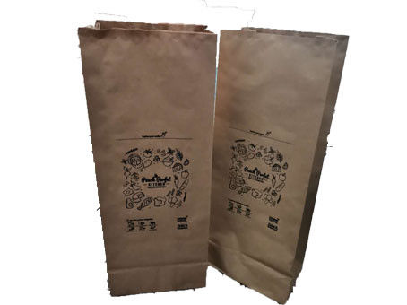 30 Gl 120gsm 10 킬로그램 반죽된 밸브 다중봉지 잔디 포장 봉지