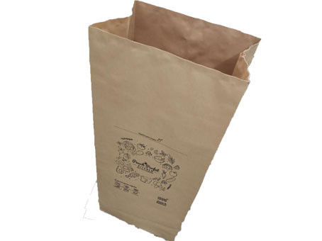 50 킬로그램 60gsm 방습 반죽된 밸브 다중봉지 잔디 포장 봉지