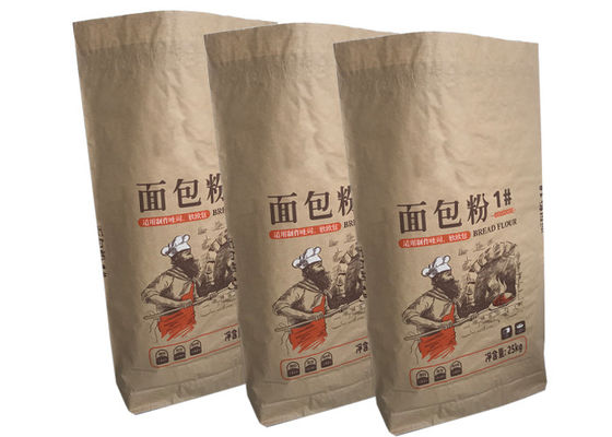 120g/m2 제빵용밀을 위한 포장 봉지는 패킹 백 다른 패키징 테플론제 백을 가루로 빻습니다