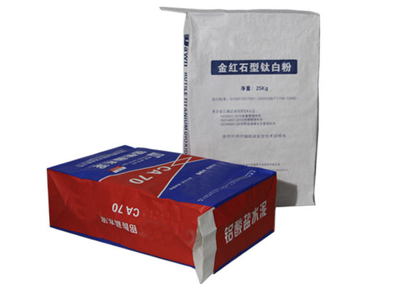 20KG 25KG 반죽된 밸브 다중봉지 대형 지대 화학 산업 시멘트 몰탈