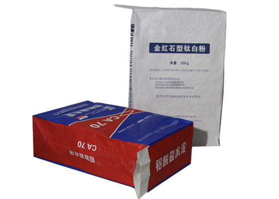 큰 크기 대용량 70g/m2 다중봉지 대형 지대 퍼티분 밸브 누