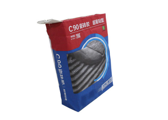 큰 크기 대용량 70g/m2 다중봉지 대형 지대 퍼티분 밸브 누