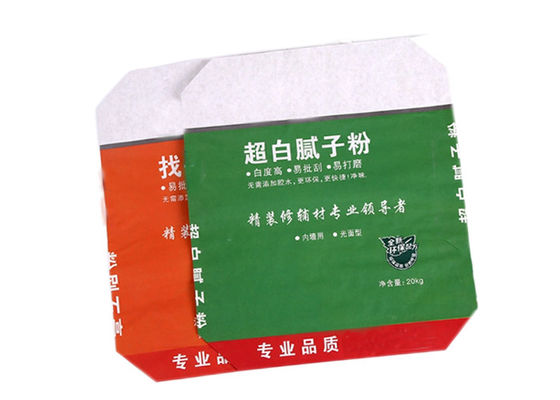 20KG 25KG 반죽된 밸브 다중봉지 대형 지대 화학 산업 시멘트 몰탈