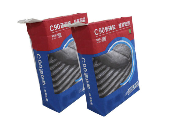 큰 크기 대용량 70g/m2 다중봉지 대형 지대 퍼티분 밸브 누