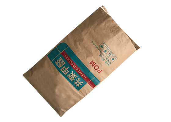 색깔 다중 벽 7개의 인쇄 Kraft 종이 봉지 방습 쉬운 여는 65g-130g/M2