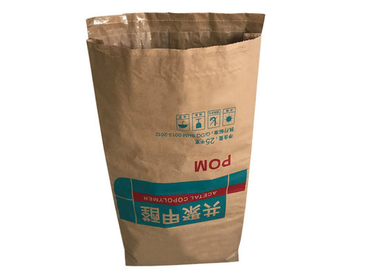 재활용된 방습 반죽된 밸브 다중봉지 포장 봉지 위기 바닥