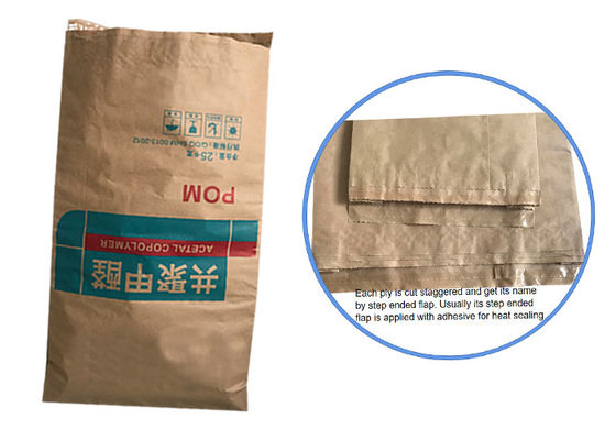 재활용된 반죽된 부등변 4각형 120gsm 재봉된 열린 입 가방 위기 바닥