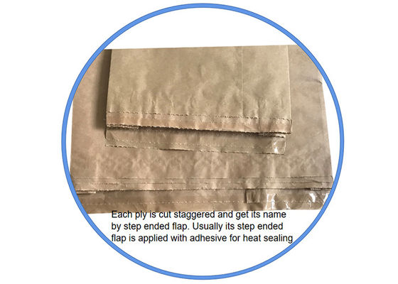 가방 곡물 가루 사료 애완동물사료 밀 설탕을 싸는 Pe 린너 쌀