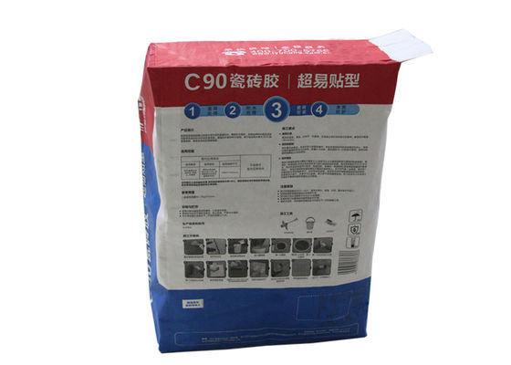25kg 산업 다 벽 종이 자루 20kg 25kg Kraft 종이 시멘트는 PLA 박판을 자루에 넣습니다