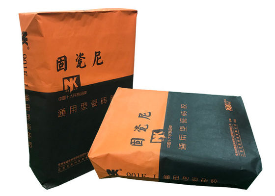 25kg Kraft 종이 봉지 20kg 25kg에 의하여 주문을 받아서 만들어지는 Kraft 종이 가루 패킹 부대