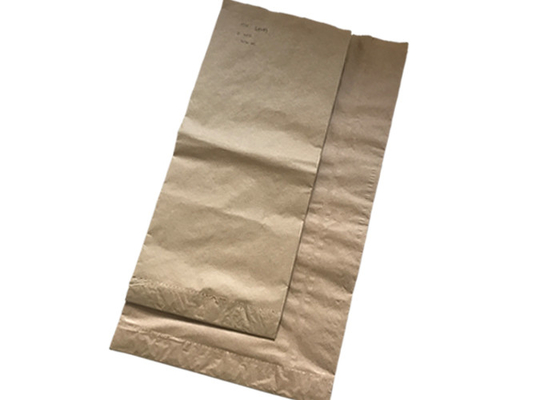 안 분리가능한 PE를 가진 Breathable 휴대용 다중 벽 Kraft 종이 봉지 구획 바닥
