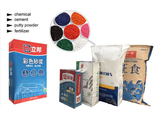 120g/m2 접착 밸브 다벽 종이 봉지