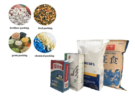 주문을 받아서 만들어진 자연적인 브라운 Kraft 종이 포장 부대 Flexo 인쇄
